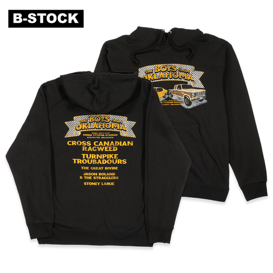 BFOK Stillwater '25 - Car & Truck Event Lineup Hoodie - B-STOCK