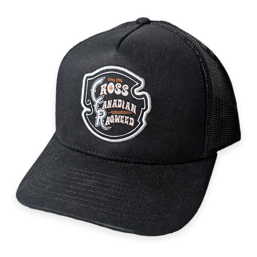 Logo Trucker Hat - Solid Panel / Woven Patch