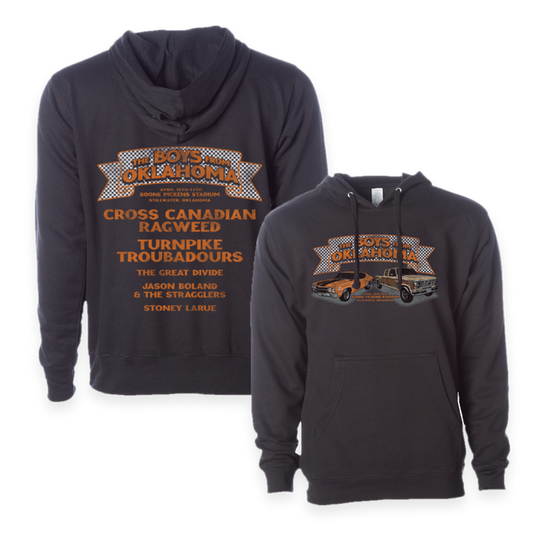 Boys from Oklahoma - Car & Truck / Event Lineup Hoodie