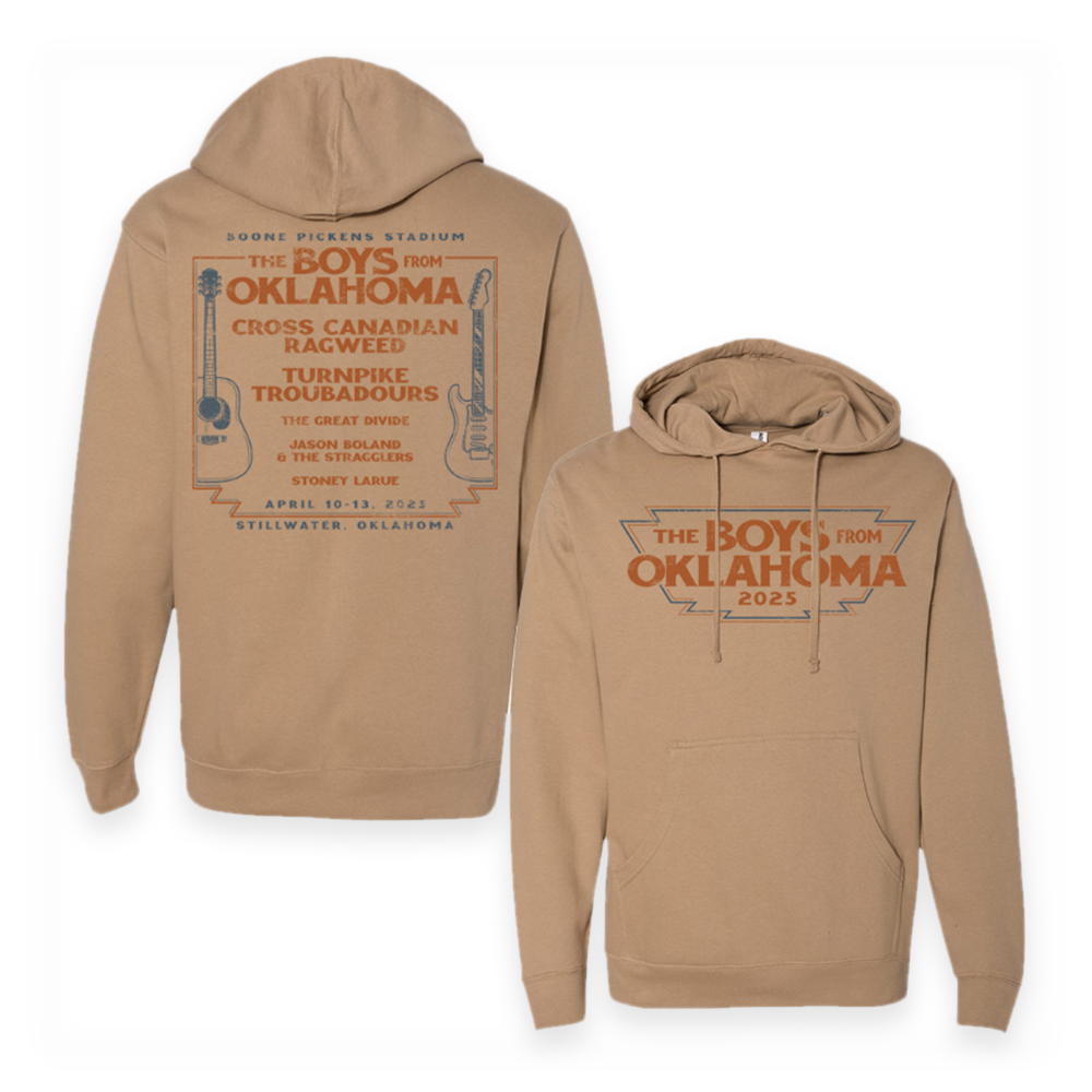 Boys from Oklahoma - Event Lineup Hoodie
