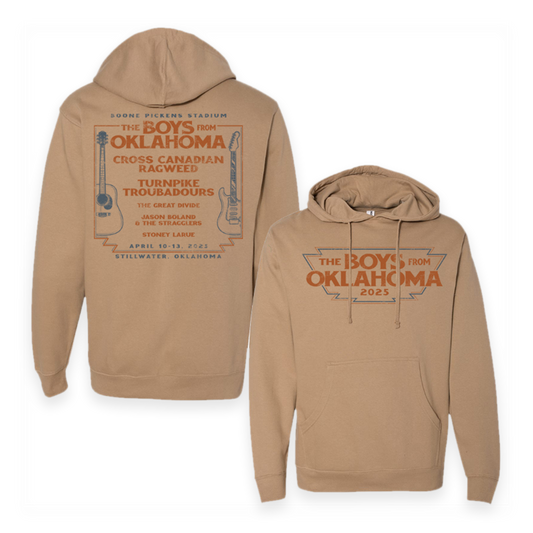 Boys from Oklahoma - Event Lineup Hoodie