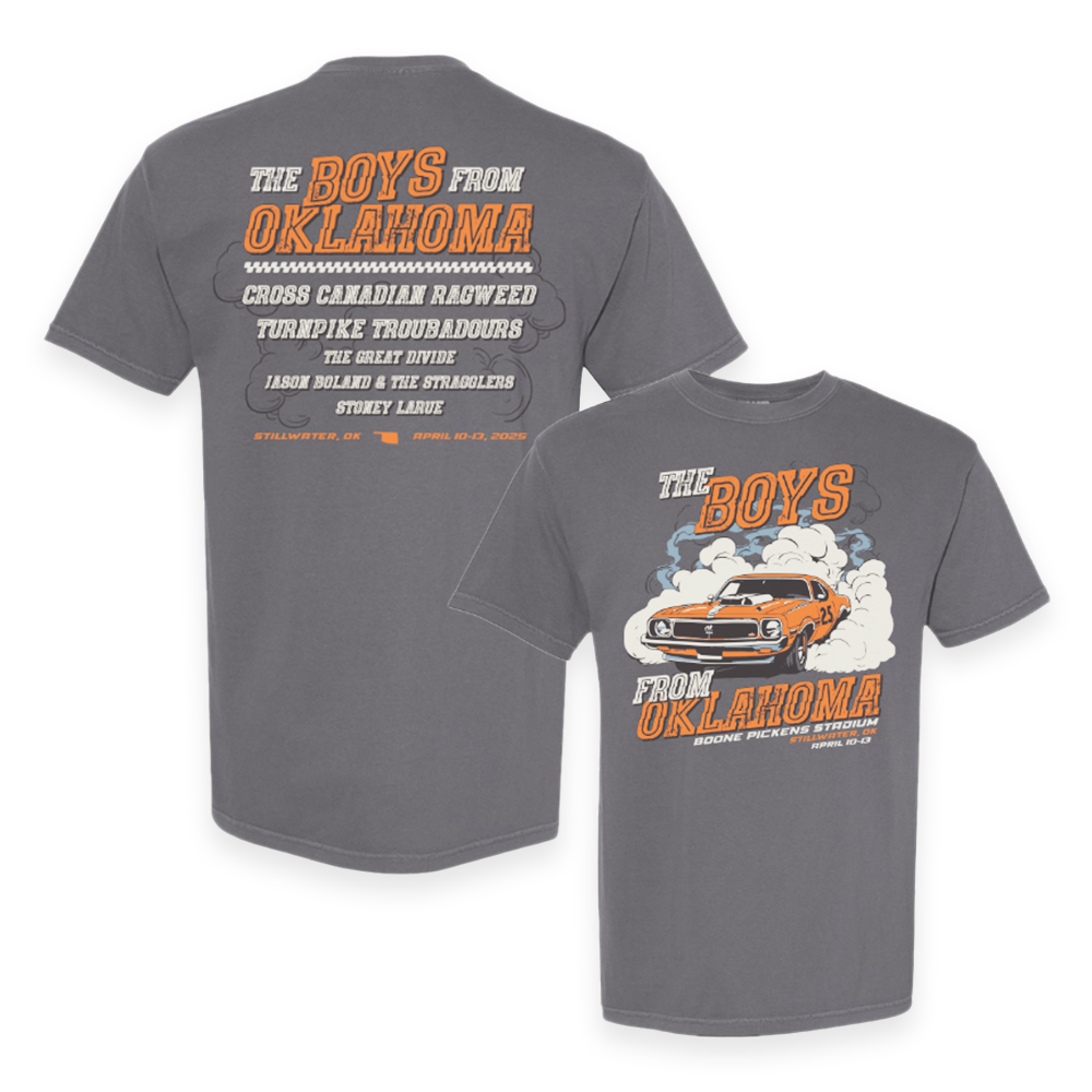 Boys from Oklahoma - Burnout / Event Lineup Tee