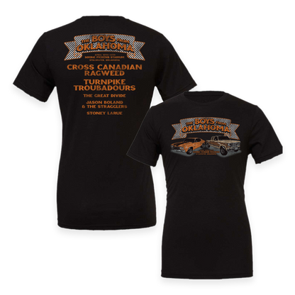 BFOK '25 Stillwater | Car & Truck Event Lineup T-Shirt
