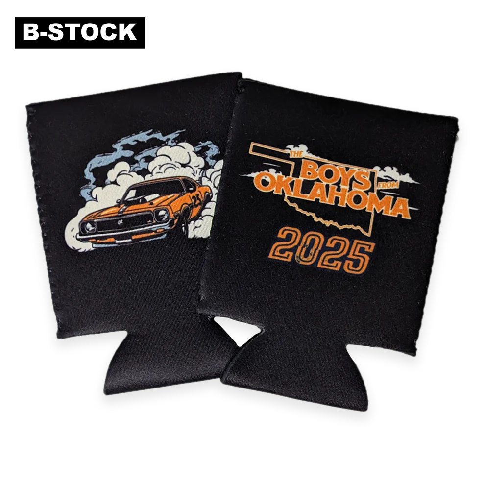 BFOK 2025 Burnout Koozie - B-STOCK