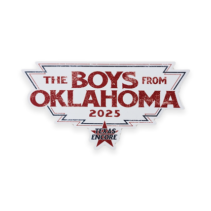 BFOK '25 Texas Encore Sticker