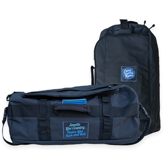 Duffel Backpack (45L) - CCR Logo / "Smells Like Country"