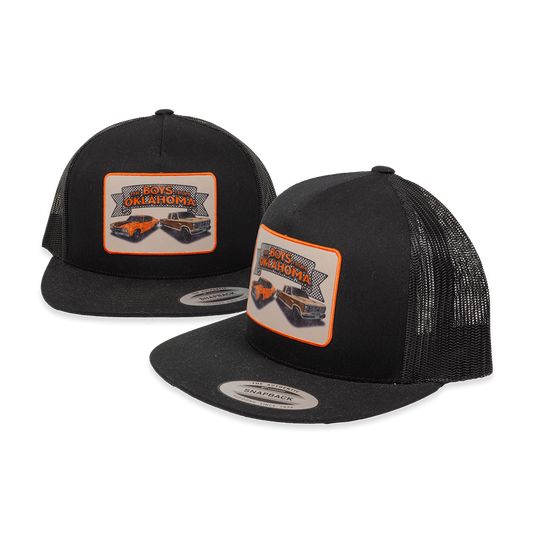 BFOK Car & Truck Patch Snapback Hat