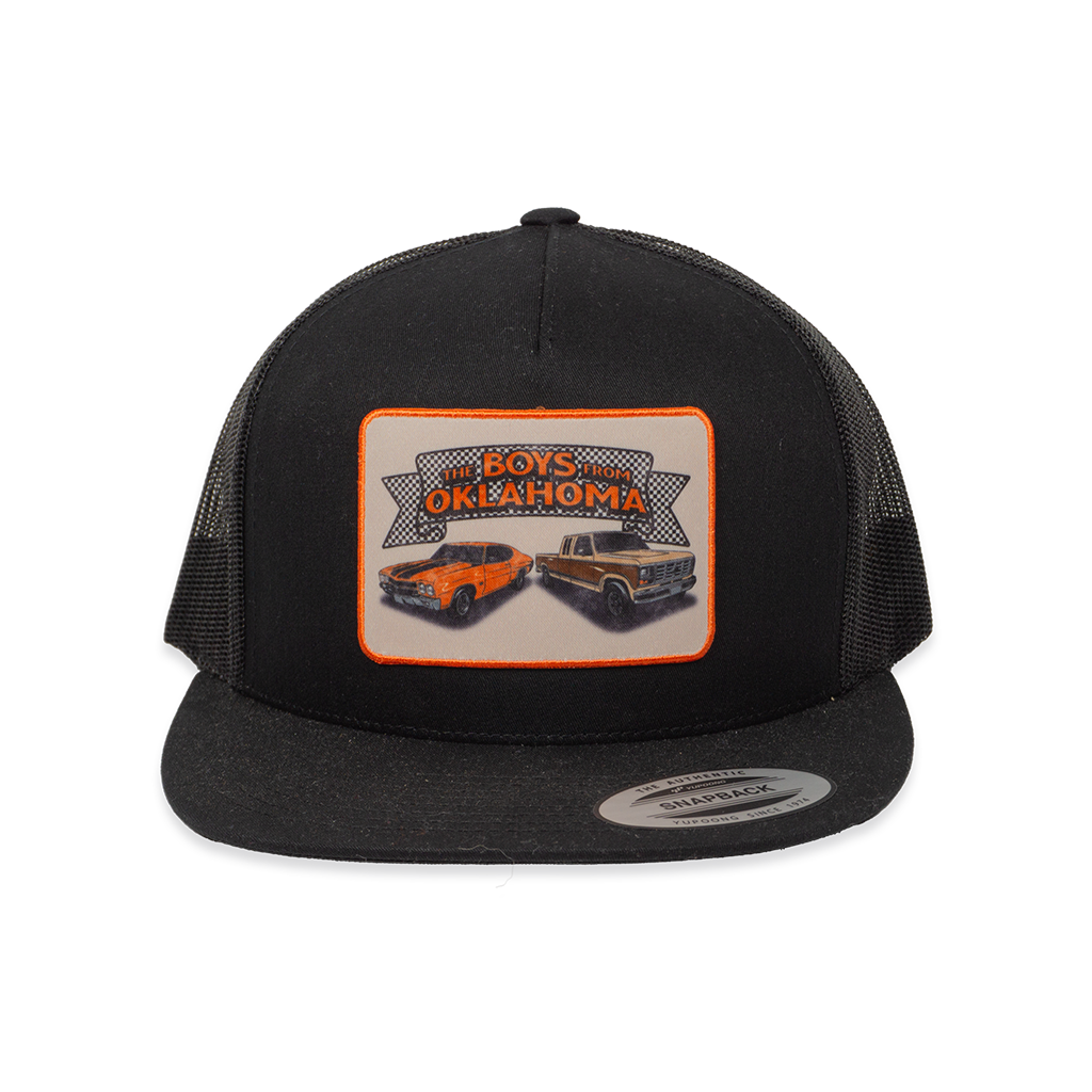 BFOK Car & Truck Patch Snapback Hat