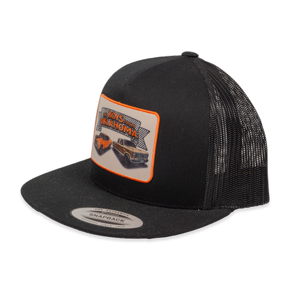 BFOK Car & Truck Patch Snapback Hat