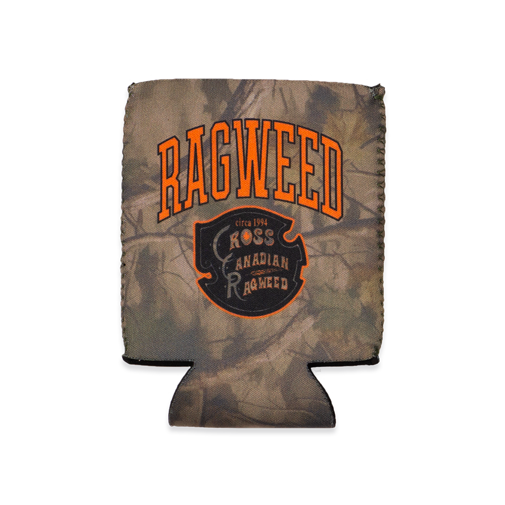 Ragweed Camo Koozie