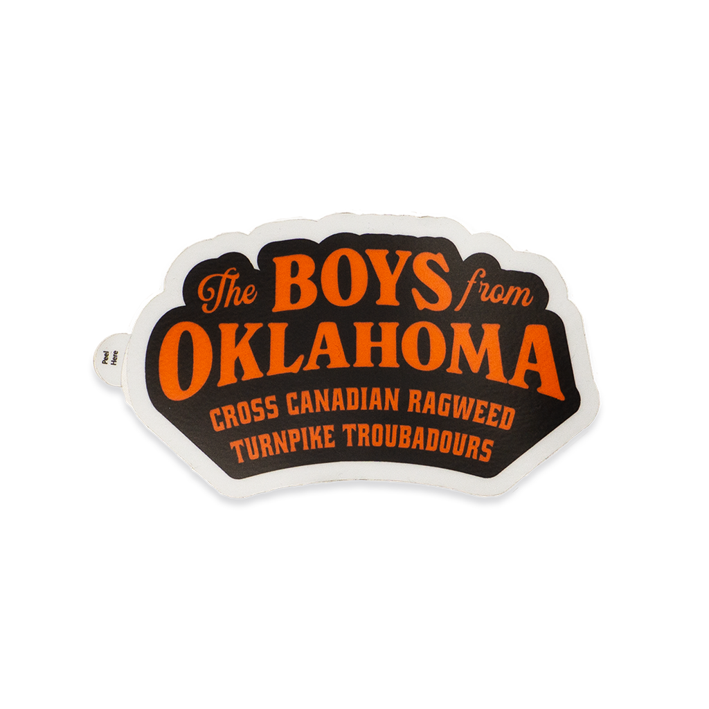 BFOK Ragweed/Turnpike Sticker (Orange)