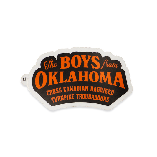 BFOK Ragweed/Turnpike Sticker (Orange)