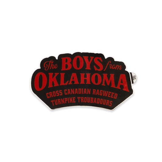 BFOK Ragweed/Turnpike Sticker (Red)