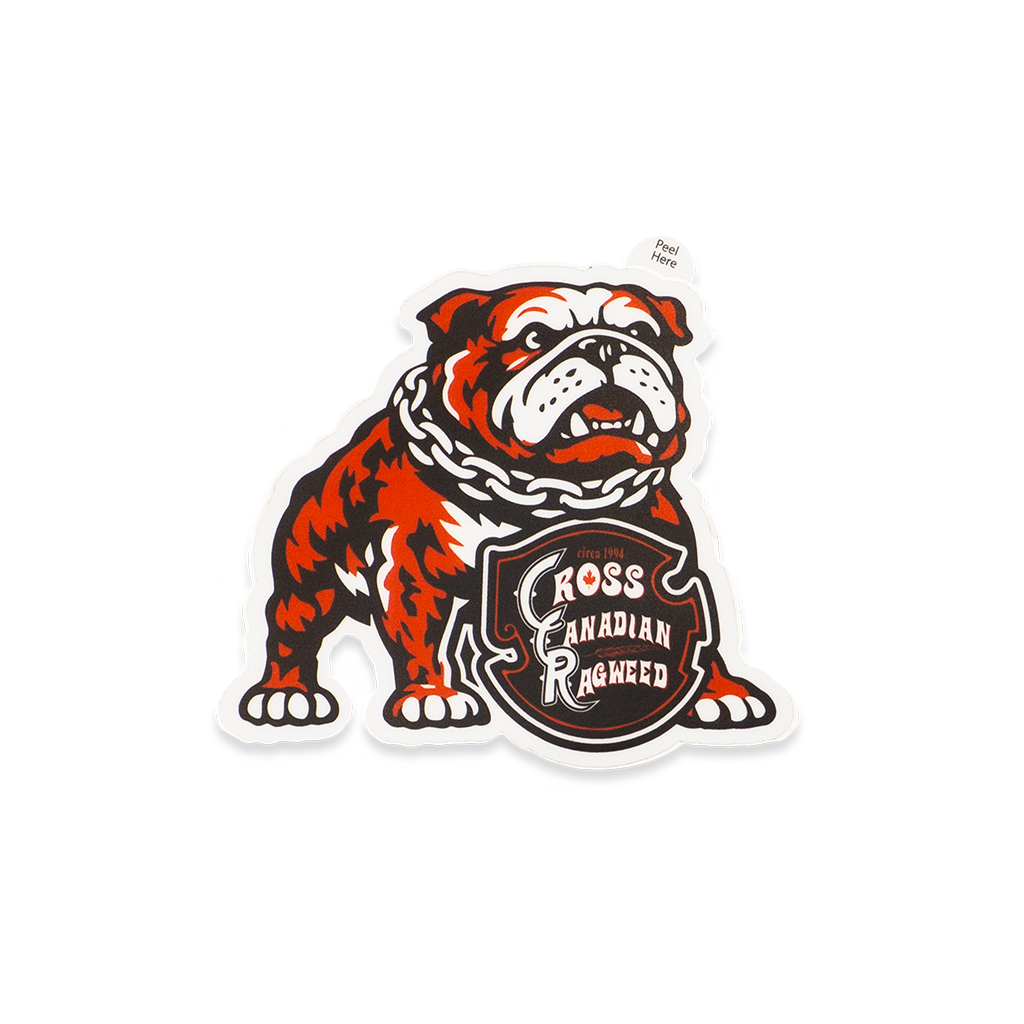 CCR Bulldog Sticker