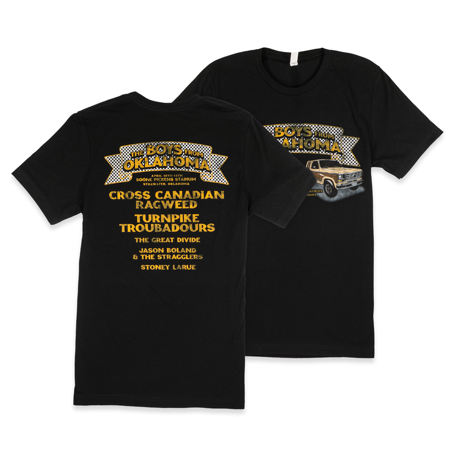 BFOK '25 Stillwater | Car & Truck Event Lineup T-Shirt