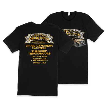 BFOK '25 Stillwater | Car & Truck Event Lineup T-Shirt