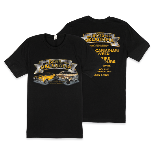 BFOK '25 Stillwater | Car & Truck Event Lineup T-Shirt