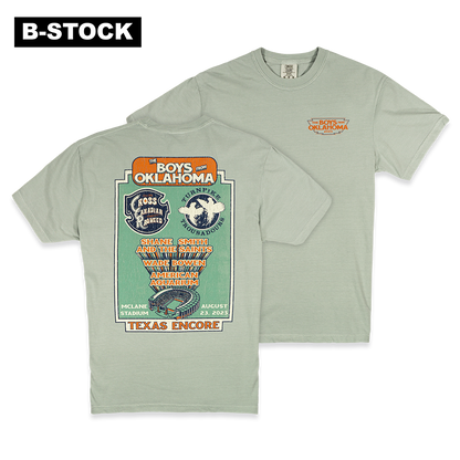 BFOK Texas Encore '25 - Waco Lineup w/ Logos T-Shirt (Bay) - B-STOCK