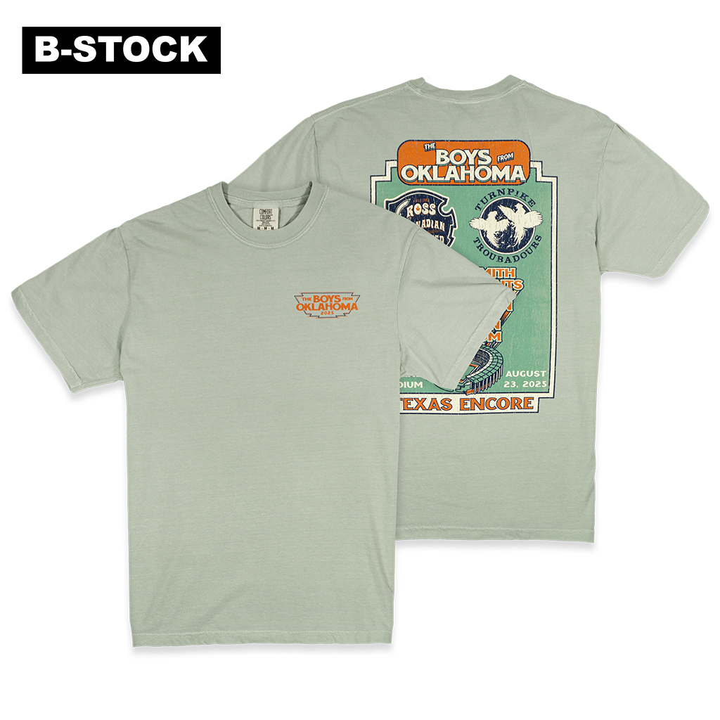 BFOK Texas Encore '25 - Waco Lineup w/ Logos T-Shirt (Bay) - B-STOCK