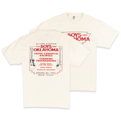 BFOK Texas Encore '25 - Waco Lineup T-Shirt (Ivory)