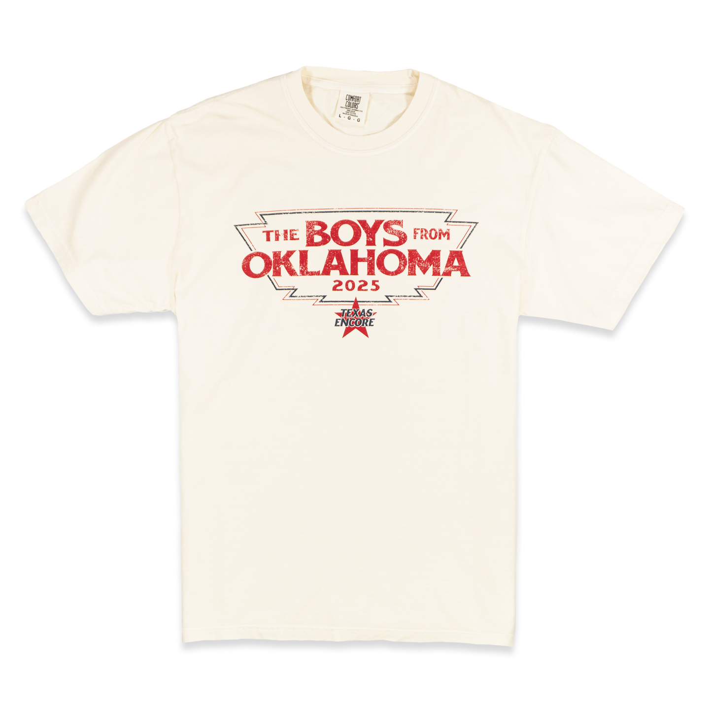 BFOK Texas Encore '25 - Waco Lineup T-Shirt (Ivory)
