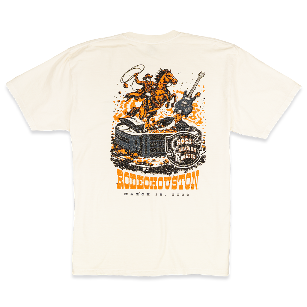 CCR Rodeo Houston Stadium T-Shirt (Ivory)