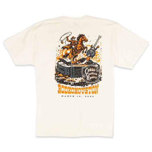 CCR Rodeo Houston Stadium T-Shirt (Ivory)