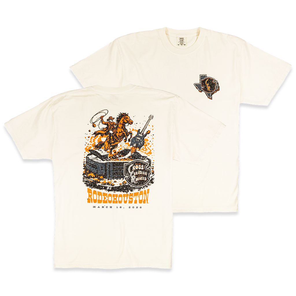 CCR Rodeo Houston Stadium T-Shirt (Ivory)