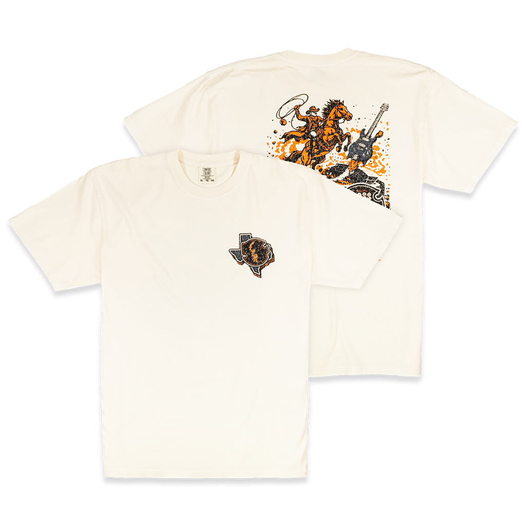 CCR Rodeo Houston Stadium T-Shirt (Ivory)