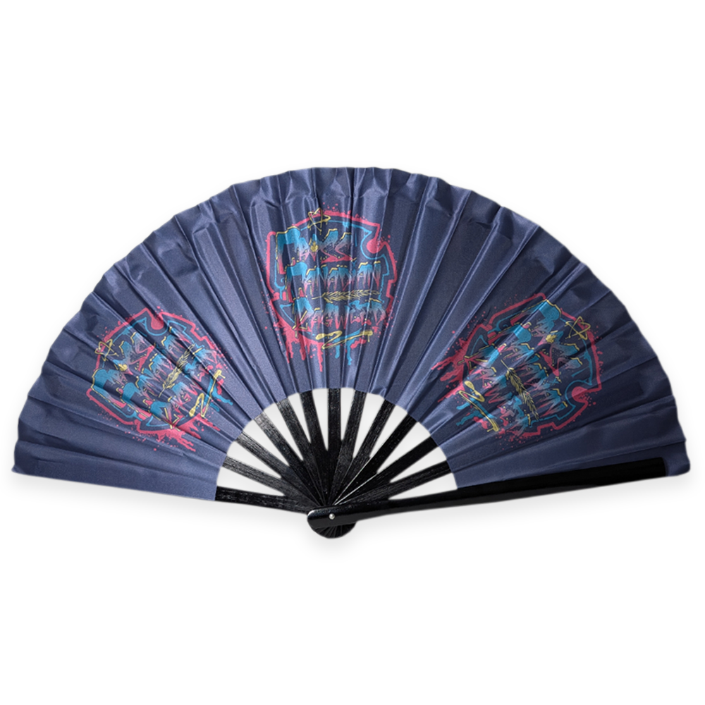 Graffiti Logo Hand Fan