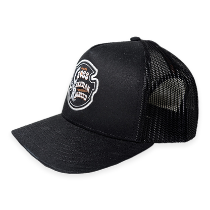 Logo Trucker Hat - Solid Panel / Woven Patch