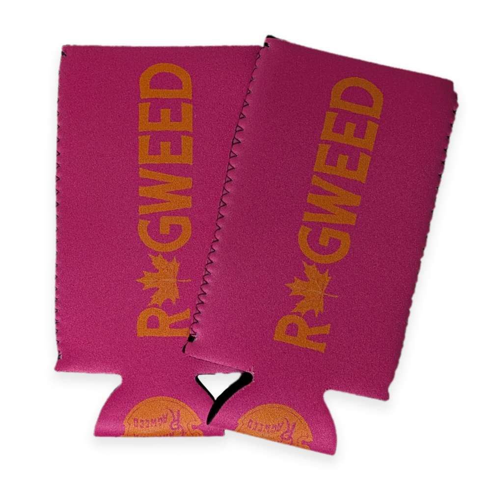 Ragweed Slim-Can Koozie (Pink)