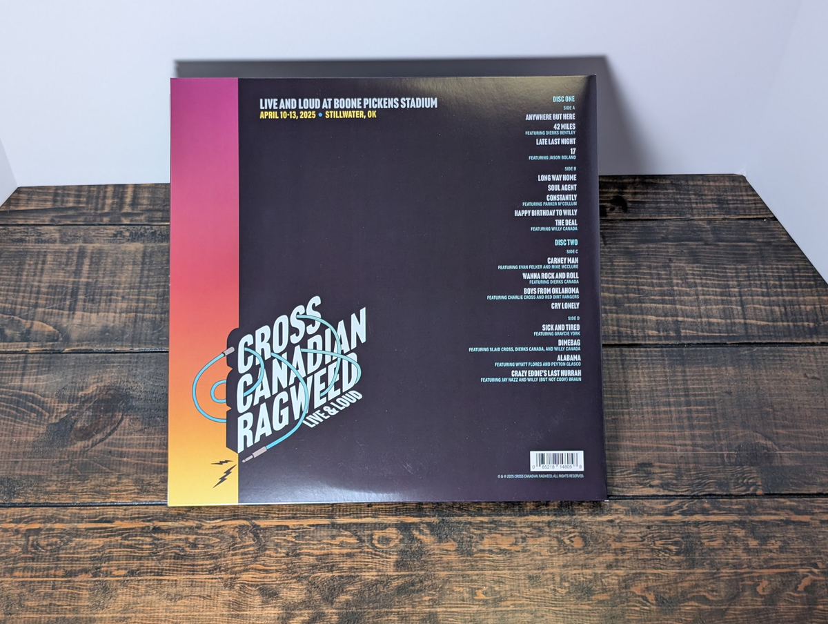 LIVE & LOUD AT BOONE PICKENS STADIUM - VINYL ALBUM