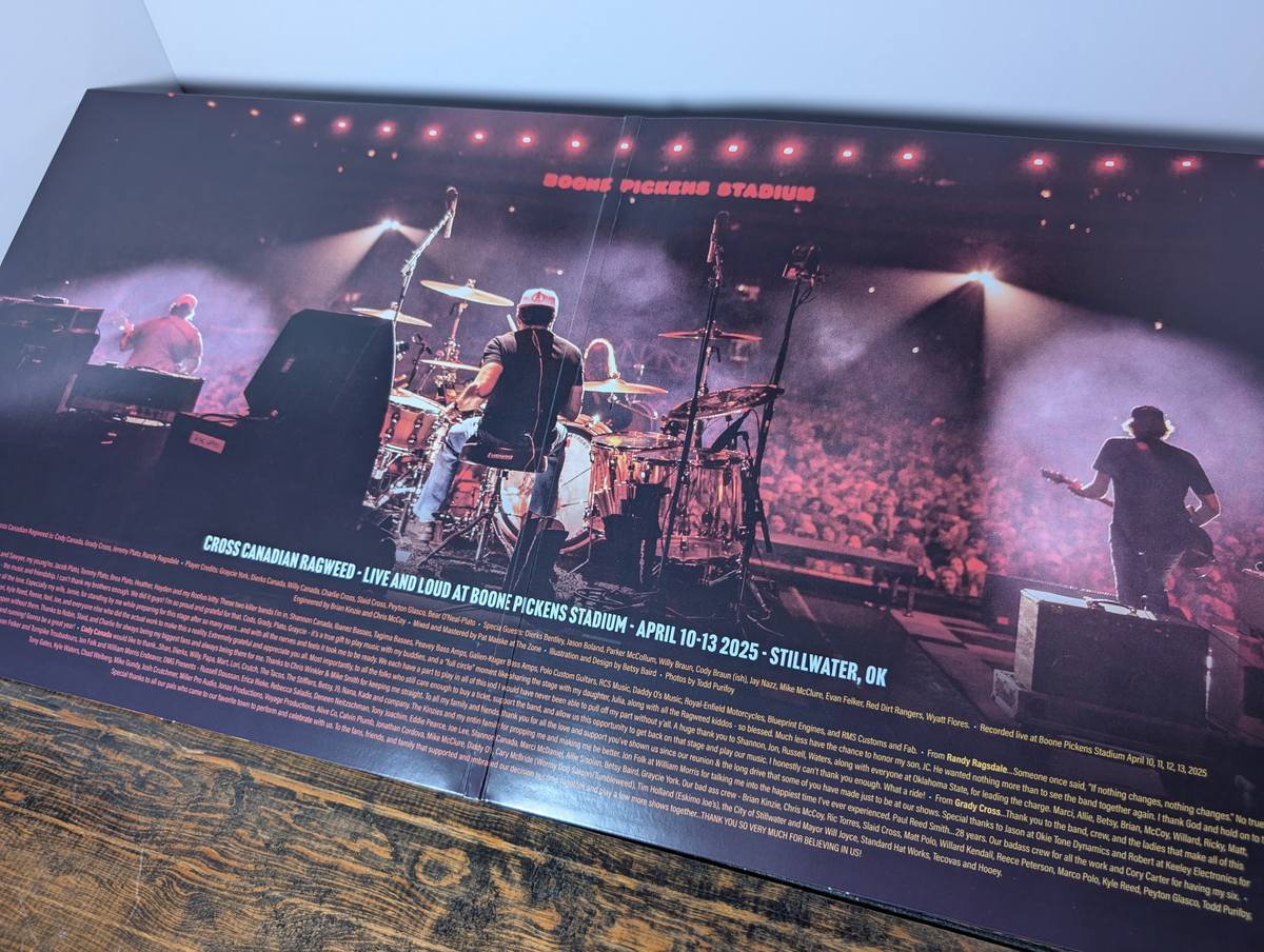 LIVE & LOUD AT BOONE PICKENS STADIUM - VINYL ALBUM